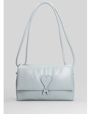 Ami Paris Voulez Vous Bag Shoulder Bag - Blue