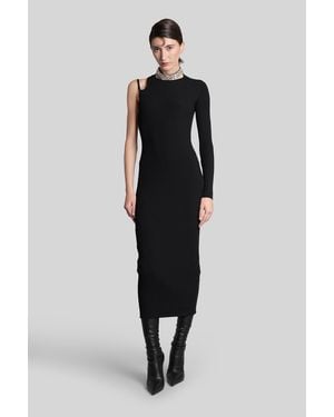 David Koma Long Dress - Black