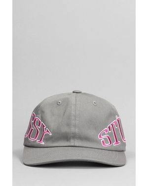 Stussy Cappello in Cotone Grigio