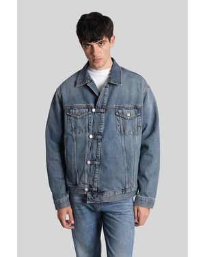 Haikure Boosley Authentic Denim Jackets In Blue Cotton