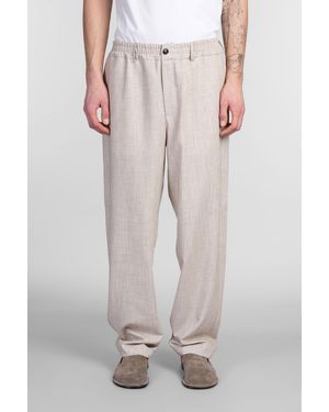 Grifoni Pantalone in Poliestere Beige - Neutro