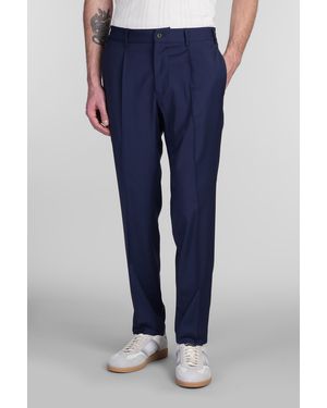 Santaniello Irno Viag Pants In Blue Polyester