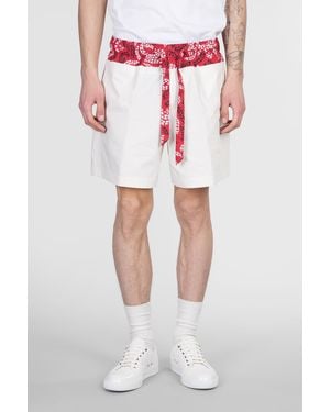 Lanvin Shorts in Cotone Beige - Rosa