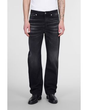 Séfr Jeans in Cotone Nero - Blu