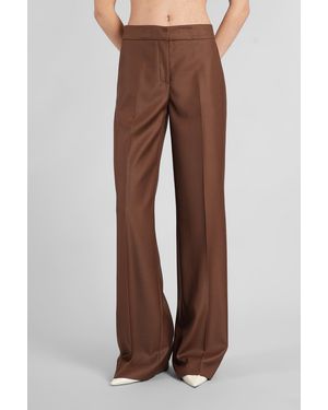Gianluca Capannolo Valerie Pant Pants In Brown Wool