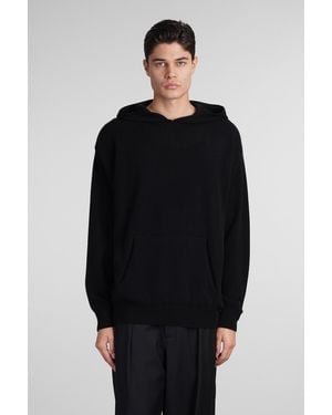 Seven Gauge Maglia in Cashmere Nera - Nero