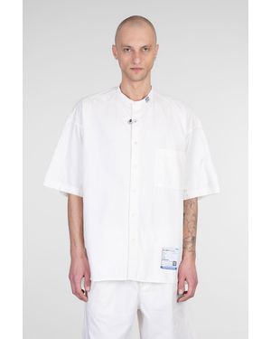 INSTRU(MEN-TAL) by MIHARA YASUHIRO Shirt In White Cotton