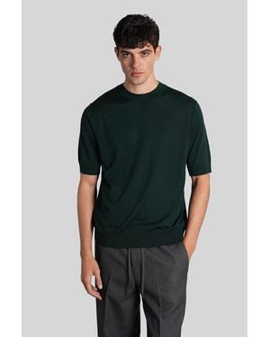 Ballantyne T-shirt In Green Wool