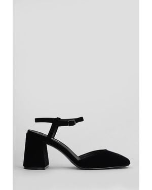 Bibi Lou Pumps In Black Velvet