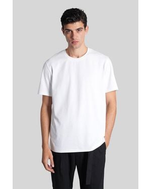 Attachment T-shirt In White Cotton