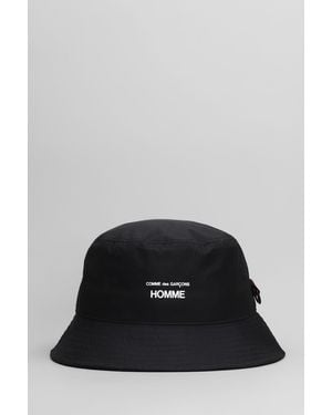 Comme des Garçons Cappello in Nylon Nero