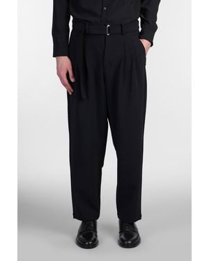 Attachment Pants In Black Polyester