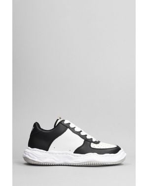 Maison Mihara Yasuhiro Sneakers Waney in Pelle Nera - Nero