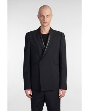 SAPIO N 4 Blazer In Black Wool