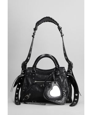 Balenciaga Borsa a spalla Neo cagole xs in Pelle Nera - Nero