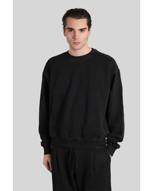 A PAPER KID Sweatshirt In Black Cotton