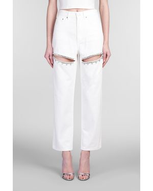 Area Jeans in denim Bianco