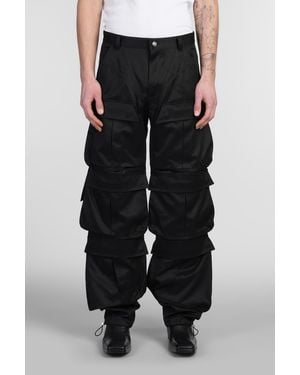 Mugler Pantalone in Cotone Nero