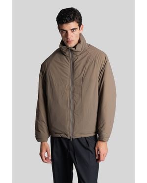 Attachment Puffer In Camel Nylon - Brown