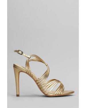 Werner Sandali in Pelle Oro - Metallizzato
