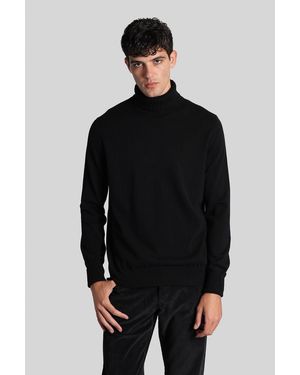 Ballantyne Knitwear In Black Wool