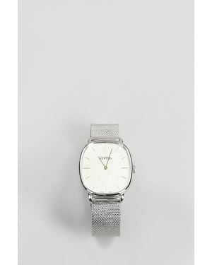 Isabel Marant Watche In Silver Leather - White