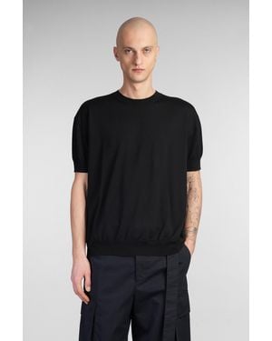 Jil Sander Knit T Shirt T-Shirt - Black