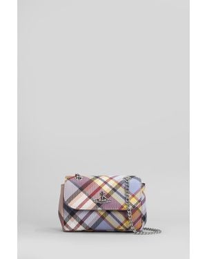 Vivienne Westwood Borsa a spalla Small purse chain in Pelle Multicolor - Multicolore