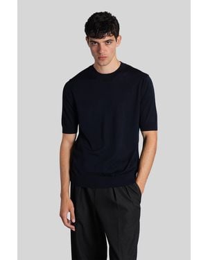 Ballantyne T-shirt In Blue Wool