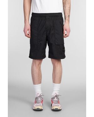 Stone Island Shorts in Cotone Nero