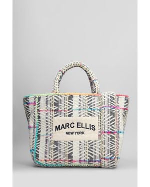 Marc Ellis Borsa a spalla Buby S Indy in tessuto Bianco - Grigio