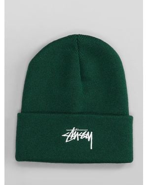 Stussy Cappello in Acrilico Verde