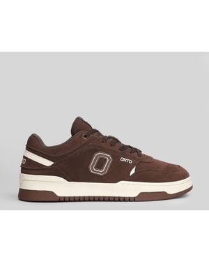Orto Sneakers Eclipse in Camoscio Marrone