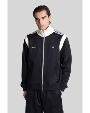 adidas Twill Tt Sweatshirt In Blue Polyamide
