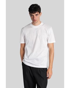 Ballantyne T-shirt In White Cotton
