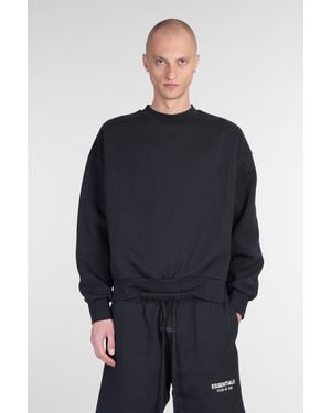 Fear Of God Felpa in Cotone Nero - Blu