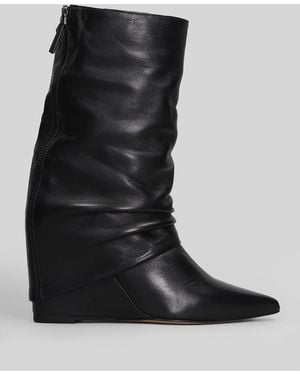 The Seller High Heels Boots In Black Leather