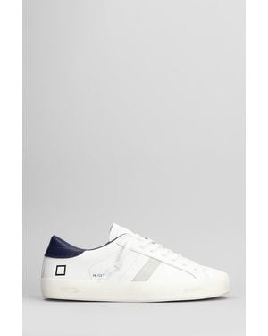 Date Hill Low Sneakers In White Leather
