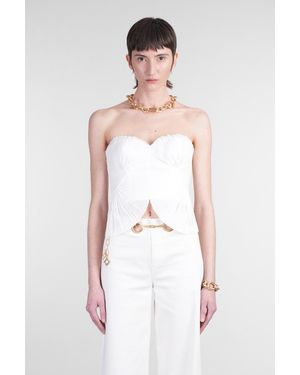 Cult Gaia Sisley Pants in White | Lyst