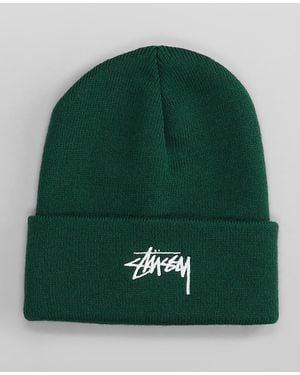 Stussy Cappello in Acrilico Verde