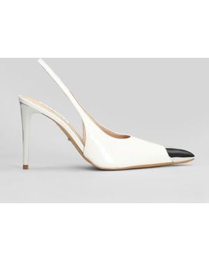 Werner Decollete in Pelle Bianca - Bianco