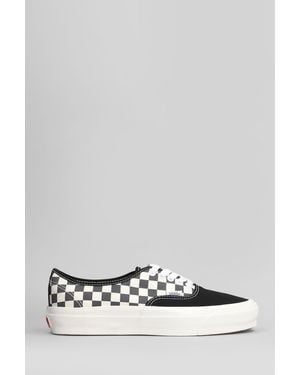 Vans Lx Authentic 44 Sneakers In Black Canvas
