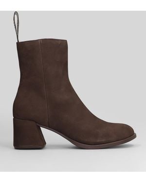 Camper Kora High Heels Ankle Boots - Brown