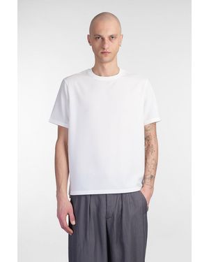 Attachment T-shirt In White Polyester