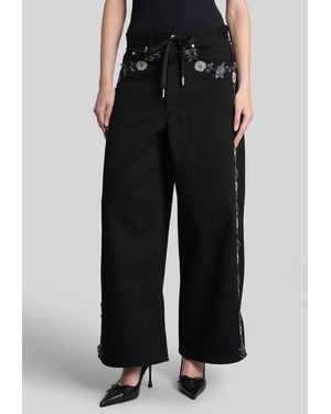 Benmoyal Pants In Black Cotton
