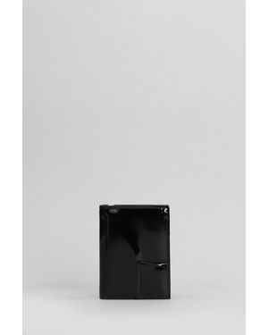 Comme des Garçons Portafoglio in Pelle Nera - Nero