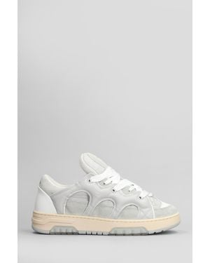 Santha Sneakers 1 Original in Camoscio Grigio - Bianco