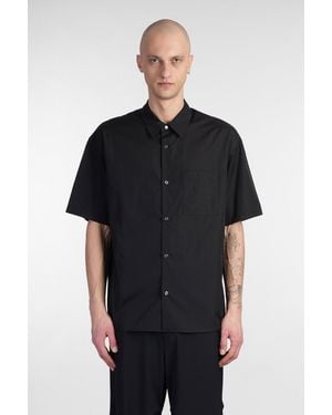 Attachment Camicia in Cotone Nero