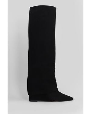 The Seller High Heels Boots In Black Suede