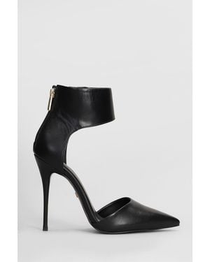 Carrano Decollete in Pelle Nera - Nero